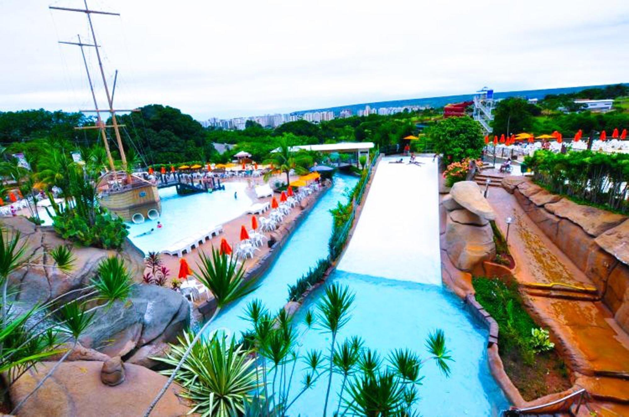 Piazza Diroma - Cortesia Park Diroma, Splash E Slide Калдас Новас Екстериор снимка